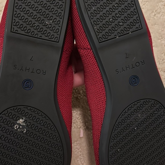 Red flats Rothy’s - Picture 7 of 12